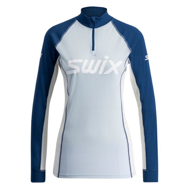 Swix RaceX Classic Half Zip Womens Ballad Blue