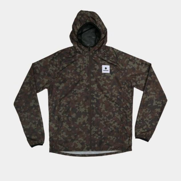 Saysky Camo Pace Jacket  Brown Aop