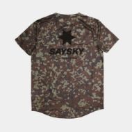 Saysky Camo Combat T-Shirt Brown Aop