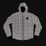Saysky Reflective Blaze Jacket Black AOP