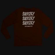 Saysky Reflective Logo Pace Long Sleeve Orange