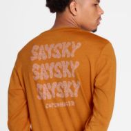 Saysky Reflective Logo Pace Long Sleeve Orange