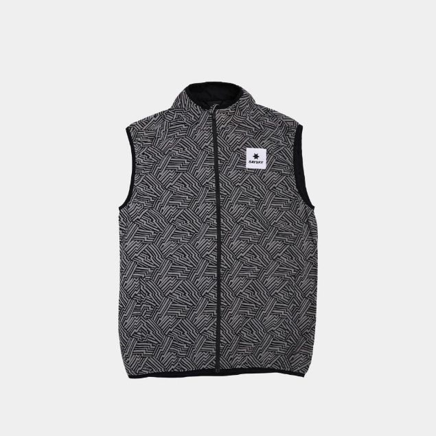 Saysky Reflective Pace Vest Black AOP
