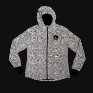 Saysky Reflective Blaze Jacket Womens Orange AOP