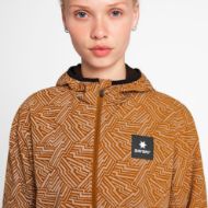 Saysky Reflective Blaze Jacket Womens Orange AOP