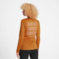 Saysky Reflective Logo Pace Long Sleeve Womens Orange