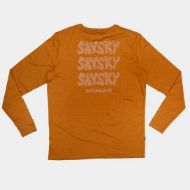 Saysky Reflective Logo Pace Long Sleeve Orange