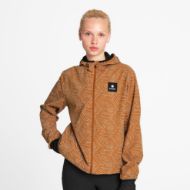Saysky Reflective Blaze Jacket Womens Orange AOP