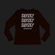 Saysky Reflective Logo Pace Long Sleeve Womens Orange