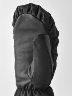 Hestra Primaloft Leather Female Mitt Black
