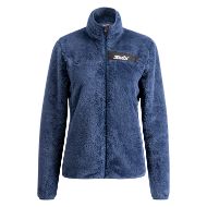 Swix Infinity Pile Midlayer Full Zip Womens Lake Blue