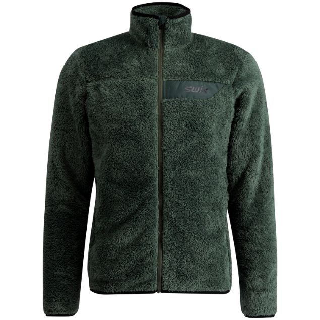 Swix Infinity Pile Midlayer Full Zip Pine