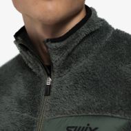 Swix Infinity Pile Midlayer Full Zip Pine