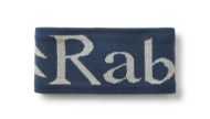Rab Knitted Logo Headband Tempest Blue/Light Zinc