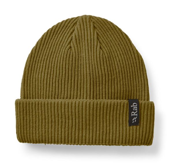 Rab Perimeter Rolled Beanie Oak