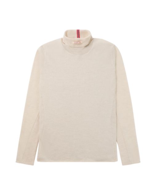 Amundsen Boiled Turtle Neck Womens Oatmeal