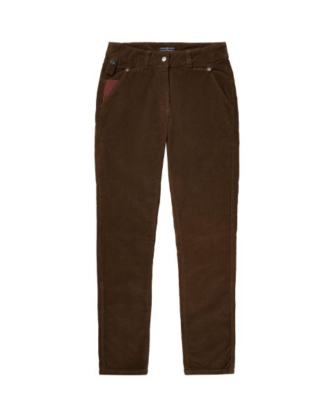 Amundsen Fjordcord Slacks 16 Wale Womens Cowboy