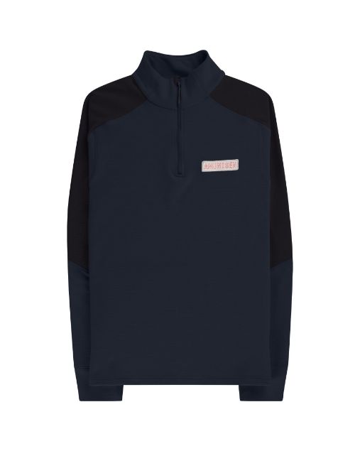 Amundsen Mountain Airy Half Zip Faded Navy