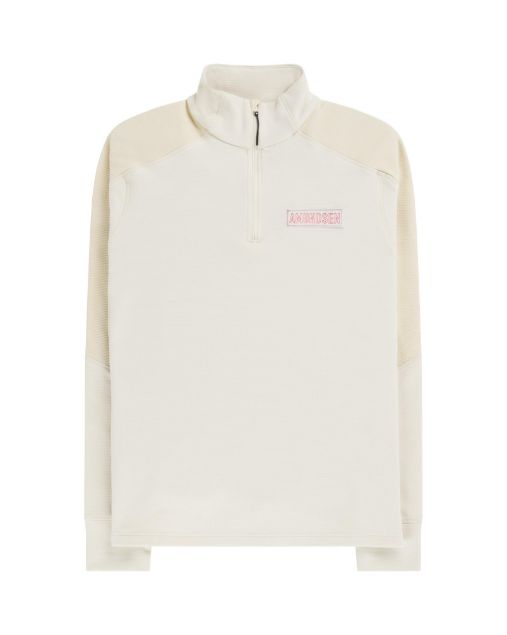 Amundsen Mountain Airy Half Zip W Oatmeal