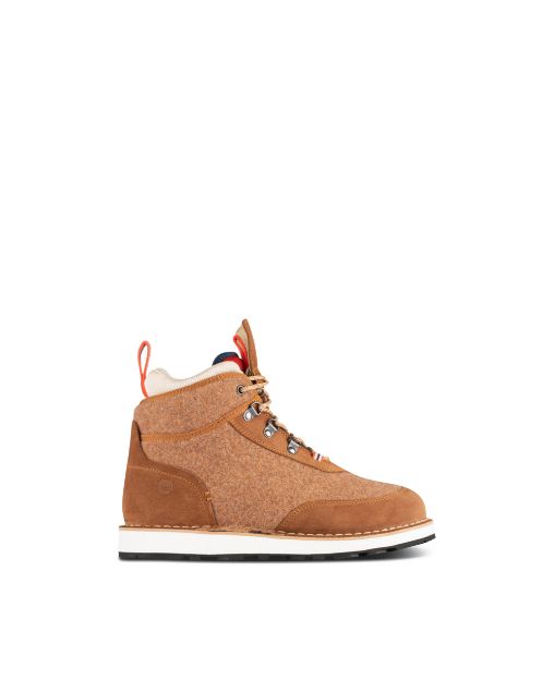 Amundsen Winter Mucks Low Cut Brown Suede/Brown Wool 
