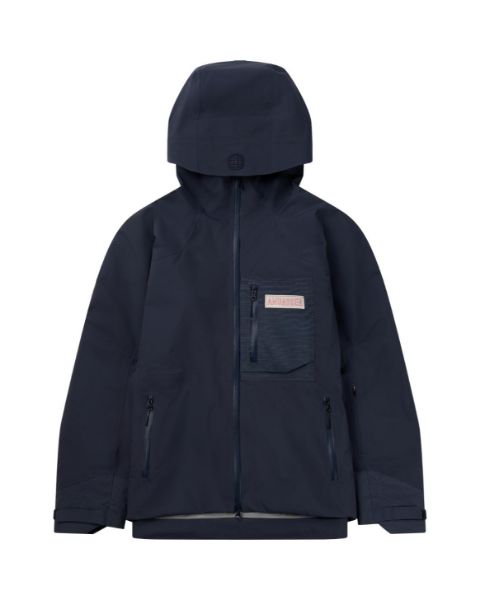 Amundsen Mountain Airy Shell Jacket Womens Anthracite Navy