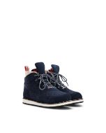 Amundsen Winter Mucks Low Cut Navy Suede/Navy Wool