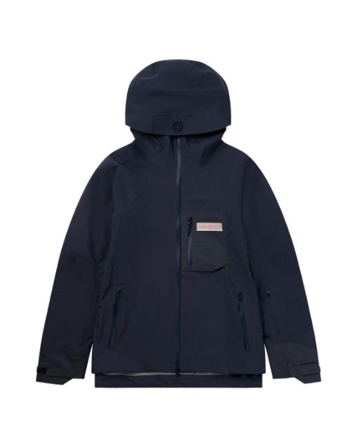 Amundsen Mountain Airy Shell Jacket Anthracite Navy