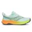 Saucony Peregrine 16 Womens Aqua/Citron