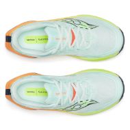 Saucony Peregrine 16 Womens Aqua/Citron