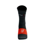Compressport Pro Racing Socks Winter Run Black/High Risk Red