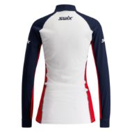 Swix RaceX Classic Half Zip Womens Dark Navy/Bright White