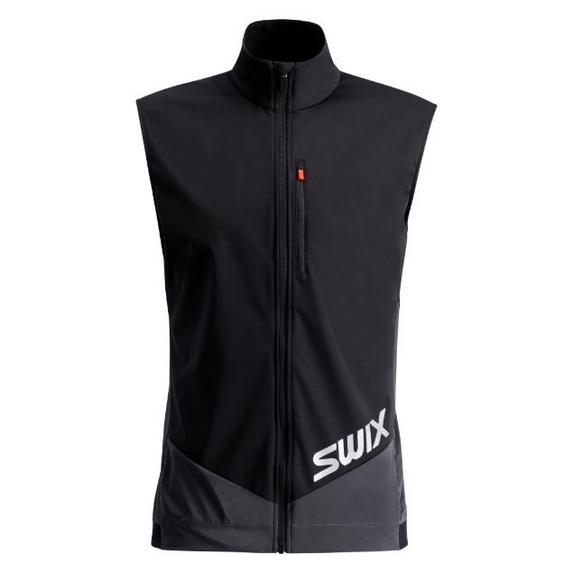 Swix Quantum Windstopper Vest  Jet Black