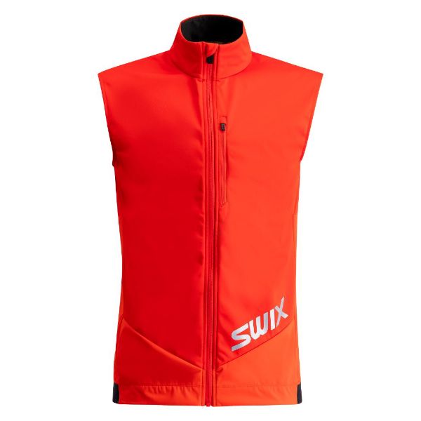 Swix Quantum Windstopper Vest Fiery Red