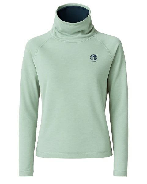 YMR Åsunden Funnel Neck Womens Mint/Navy