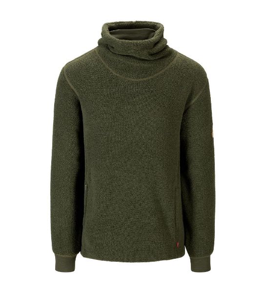 Aclima ReBorn Terry Pullover Olive Melange