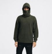 Aclima ReBorn Terry Pullover Olive Melange