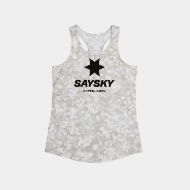 Saysky Camo Combat Singlet Womens Sand Aop
