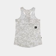 Saysky Camo Combat Singlet Womens Sand Aop