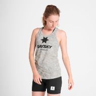 Saysky Camo Combat Singlet Womens Sand Aop