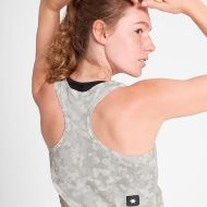 Saysky Camo Combat Singlet Womens Sand Aop