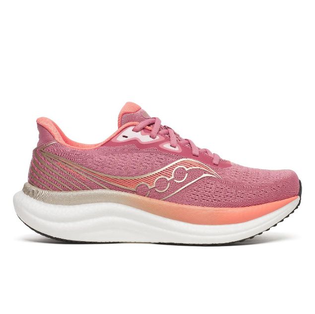 Saucony Triumph 23 Womens Mauve/Black