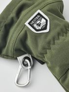Hestra Army Leather Heli Ski Mitt Olive