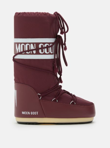 Moon Boot Icon Nylon Burgundy