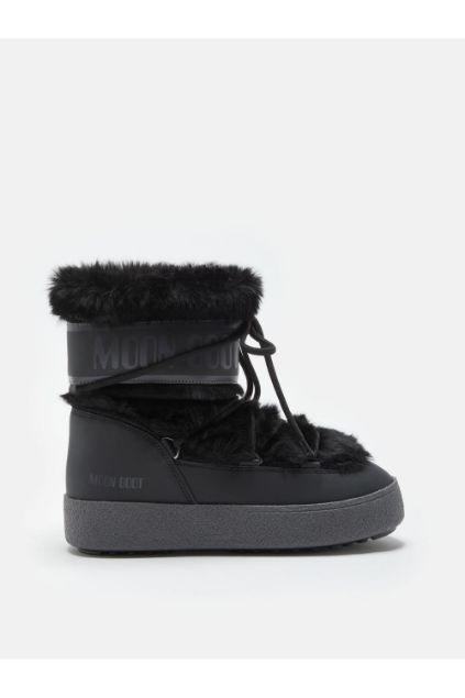 Moon Boot Ltrack Faux Fur WP Black