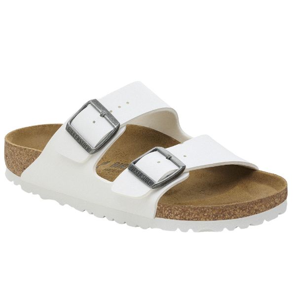 Birkenstock Arizona Birko-Floor Regular White