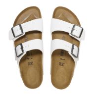 Birkenstock Arizona Birko-Floor Narrow White