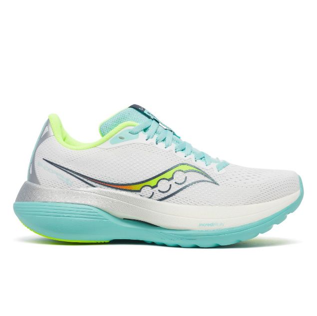 Saucony Endorphin Trainer Womens White/Aqua