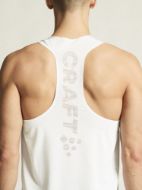 Craft Race Day Singlet 2 White