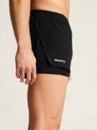 Craft Race Day Split Shorts Black
