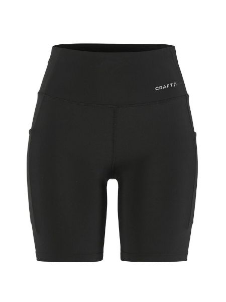 Craft Essence Short Tights 3 Womens Black